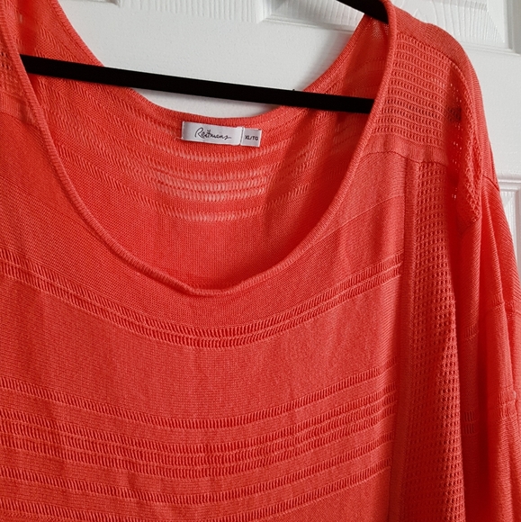 Long Sleeve Striped Top with Holes - Picture 5 of 6